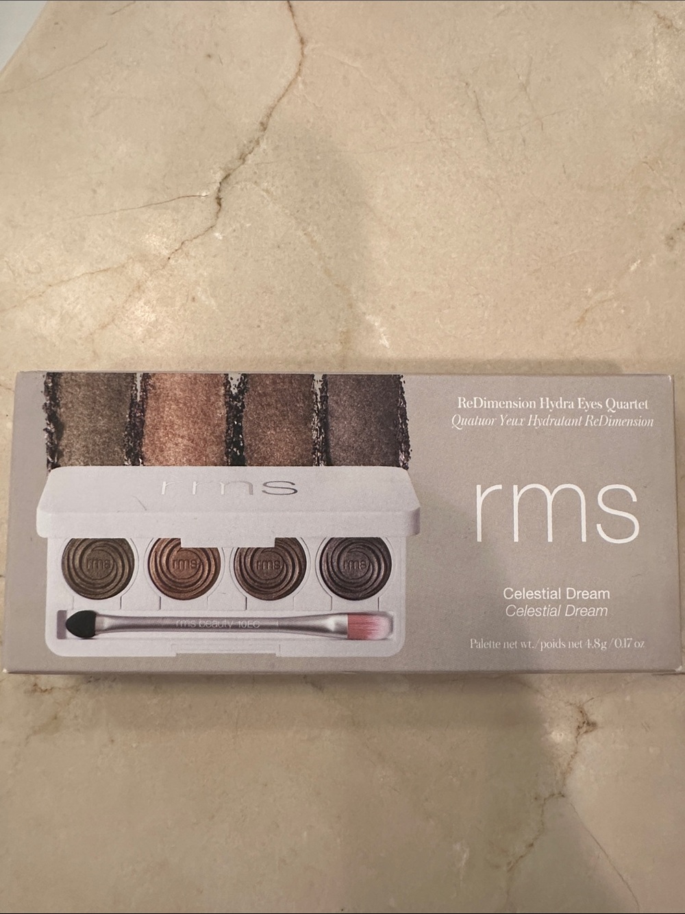New RMS Beauty ReDimension Hydra Eyes Quartet — Celestial Dream (Neutral Browns)